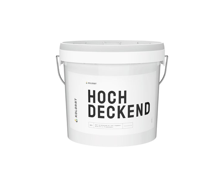 Kolorat matte Wandfarbe Hochdeckend – Salbei K/23-9-28-33/T – 2.5L  Matte Wand- & Deckenfarbe, höchste Deckkraft, geruchsarm, atmungsaktiv, leichte Verarbeitung. Hochwertige Innenfarbe für alle Räume.