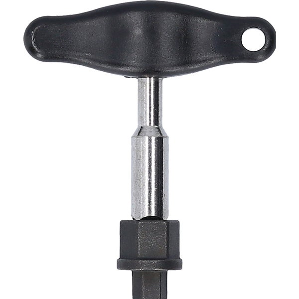 KS TOOLS 3/8 Öldienst-Spezialprofil-Satz für Kunststoff-Ölablassschrauben, 9-tlg - 150.1040