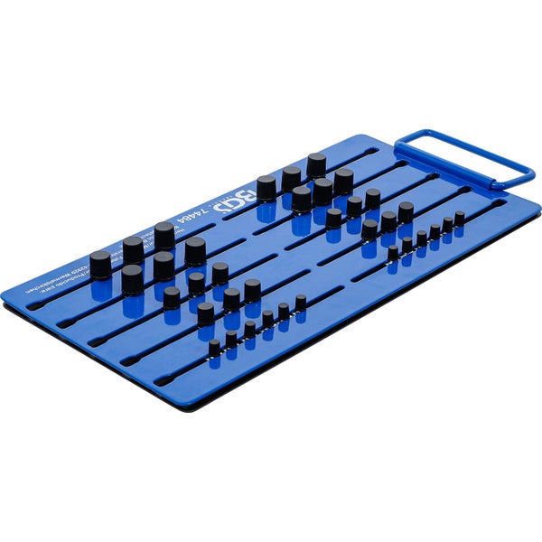 BGS Magnet-Stecktafel mit Außenvierkant für 36 Steckschlüssel-Einsätze Antrieb 6,3 mm (1/4) / 10 mm (3/8) / 12,5 mm (1/2) - 74484