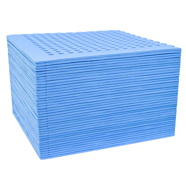 eyepower 13,9 m² Poolunterlage - 40 EVA Matten 62x62 - Outdoor Pool Unterlage - Unterlegmatten Set