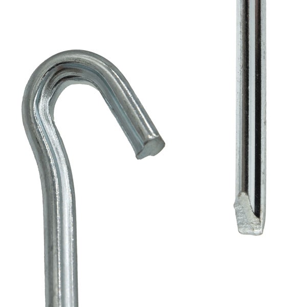 AMANKA 5 Dreikant Zelt-Heringe XL Erdnägel 230x6mm Bodenanker Camping-Zeltnägel Erdanker Verzinkt