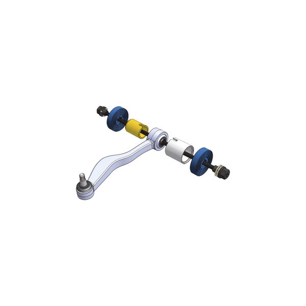BRILLIANT TOOLS Zug- und Druckhülsen-Satz mit 4 Spindeln 26tlg. - BT672450