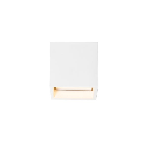 Quadratische Wandleuchte zur Innenbeleuchtung