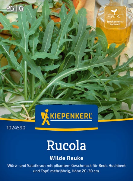 Kiepenkerl Saatgut Rucola Wilde Rauke für Beet und Topf