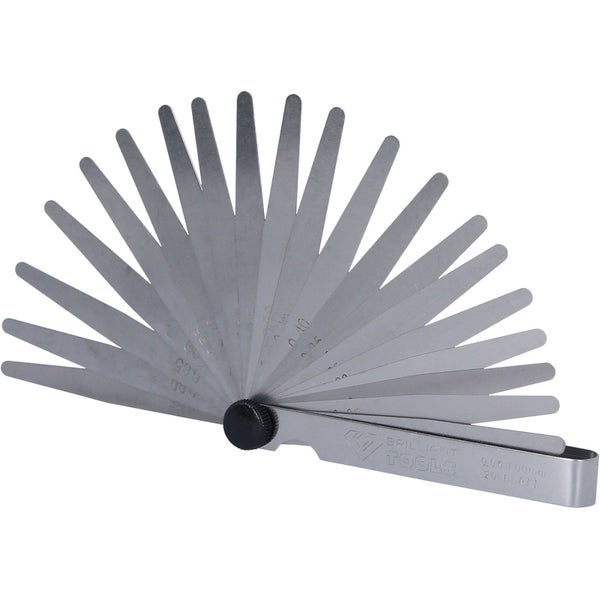 BRILLIANT TOOLS Präzisions-Fühlerlehre 0,05 - 1 mm - BT114901