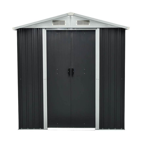 Home Deluxe - Geräteschuppen BOHIO - Größe: L - Maße 204 x 131 x 190 cm , Raumfläche 2,5 m², inkl. Fundament I Gerätehaus Gartenschuppen Gartenschrank