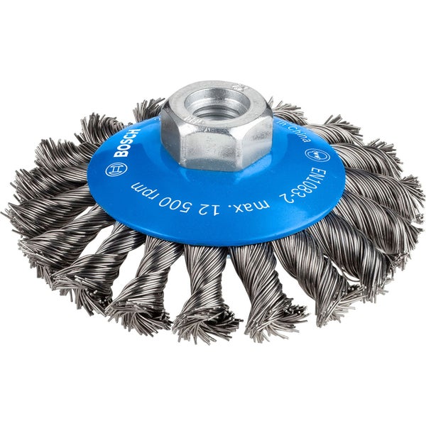 Bosch PRO Metal heavy Kegelbürste 100 x 0,50 mm Gewinde - 2608622011