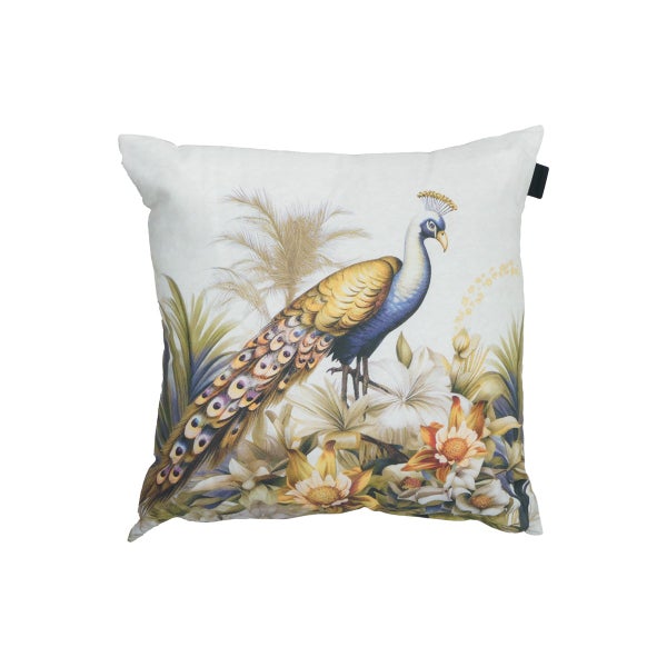 Dekokissen Flore lila - ca. 50x50 cm - 4er-Set