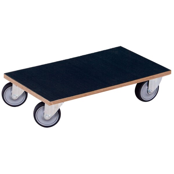 Rollbrett mit Antirutschbeschichtung und Rollen