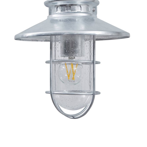 Lindby Wandleuchte außen (Laterne) Naleta (spritzwassergeschützt (Vintage, Industriell) in Alu aus Metall (1 flammig E27) - Außenwandleuchten Wandlampe Led Außenlampe Outdoor für