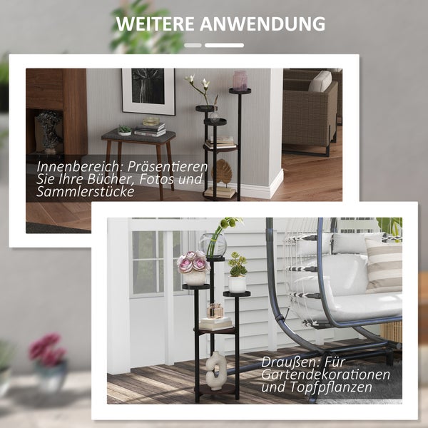 Badezimmer mit Waschbecken, Toilette, Badewanne, Duschvorhang und Badteppich mit Steinmotiv