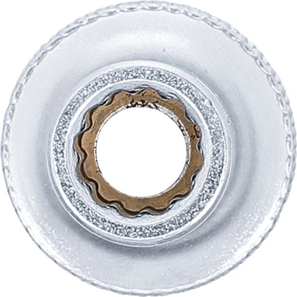 BGS Steckschlüssel-Einsatz Zwölfkant tief Antrieb Innenvierkant 12,5 mm (1/2) SW 8 mm - 9356