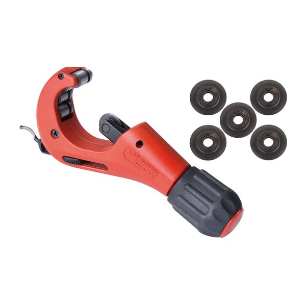 Rohrabschneider mit Ersatzrädern