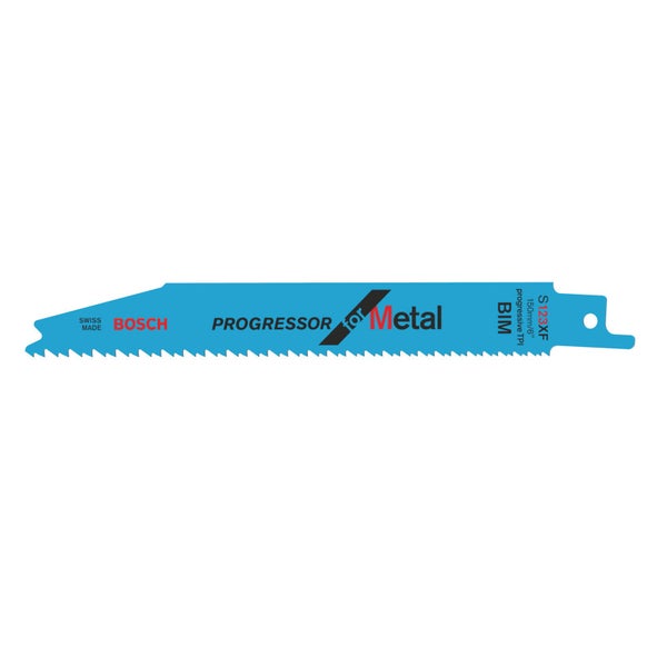 Bosch 25x Säbelsägeblatt S 123 XF Progressor for Metal - 2608657937
