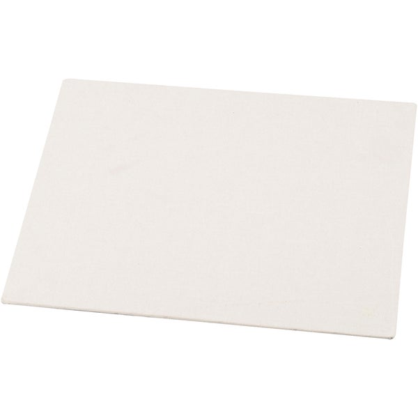 Creativ Company Malplatten Leinwandplatte, Weiß, 21x29,7 cm, A4, 280 g, 1 Stk