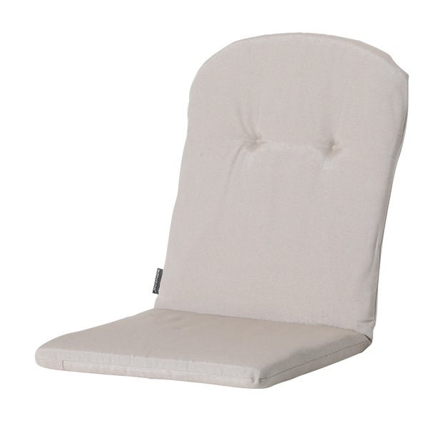 Stuhlauflage Stapelstuhl Panamaleinen - Ca. 96x45 cm - 4er-Set