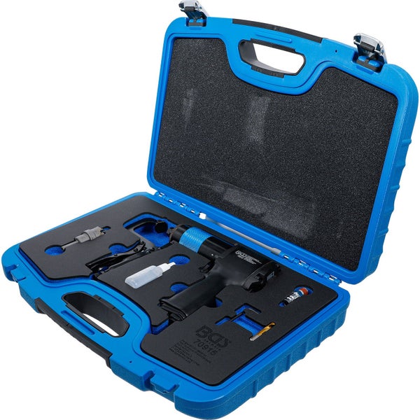 BGS Technic Nietpistolen-Satz in blauem Werkzeugkoffer