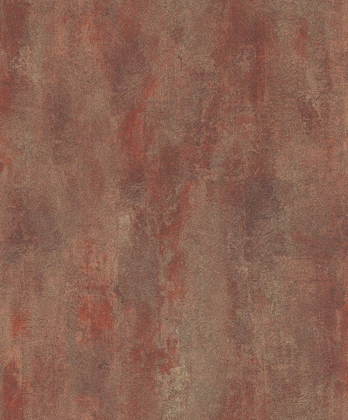 Masureel Tapete Beton-Optik Rot - 53 cm x 10.05 m - 630790