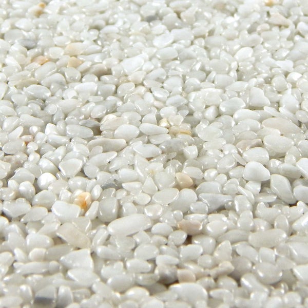 Terralith Marmor - Steinteppich bianco für 1 qm - innen -