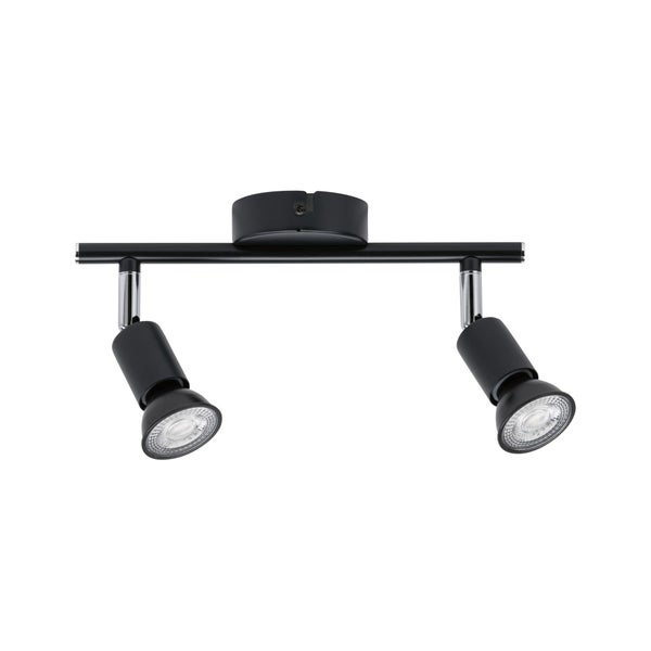 Spotlight Carolina IP44 GU10 230V max. 2x10W dimmbar Anthrazit, Chrom