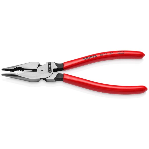 Knipex Spitzzange mit roten Griffen