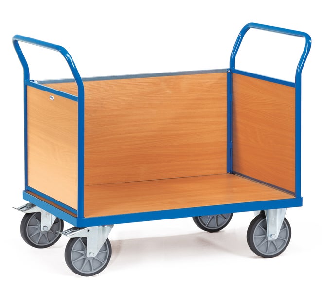Etagenwagen mit zwei Griffen und vier Rädern