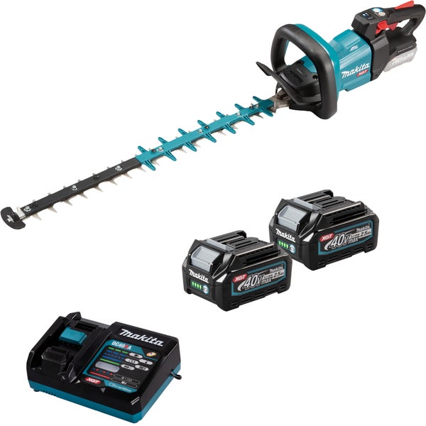 Makita UH004GD201 Akku-Heckenschere 60 cm 40V max. / 2x 2,5 Ah Akku + Ladegerät