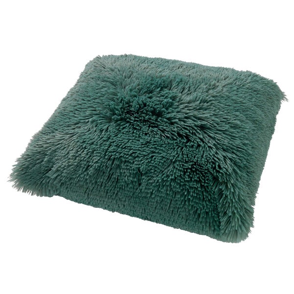 Fluffy Dekokissen - Fluffy 60x60 cm, Grün