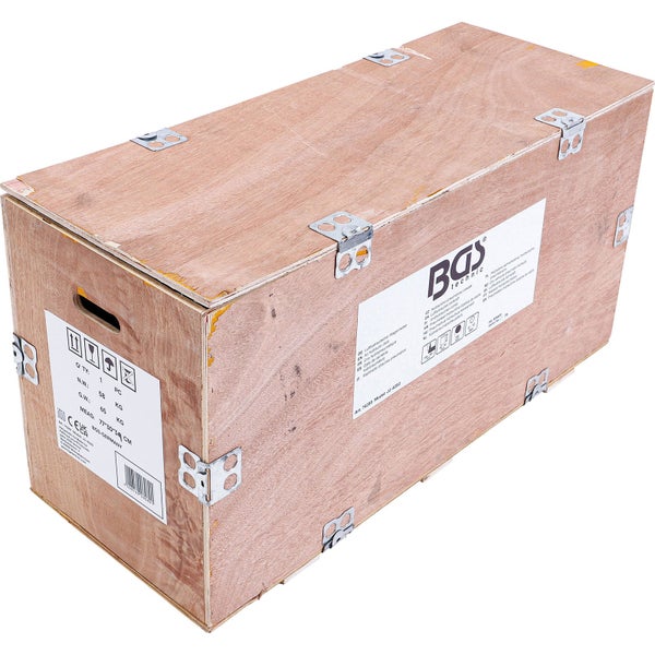 Steckschlüsselsatz in einem blauen Werkzeugkoffer