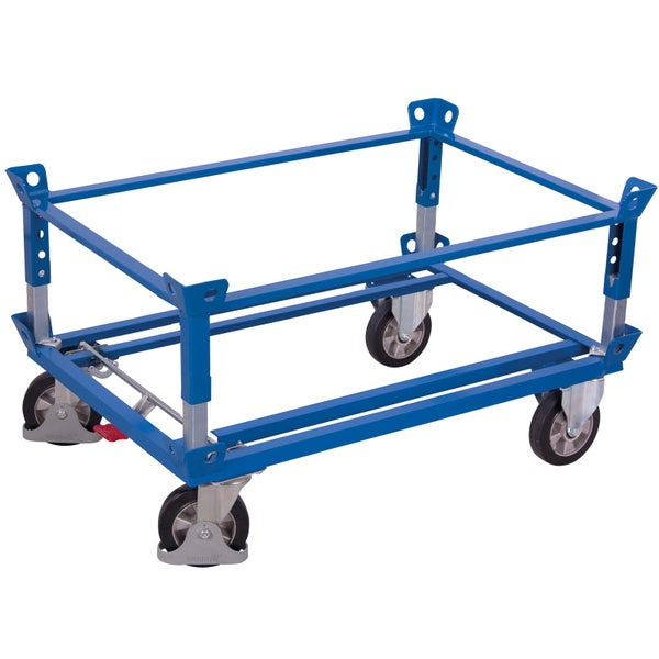 VARIOfit Aufsatzrahmen für Palettenfahrgestelle 810x610mm Ladefläche