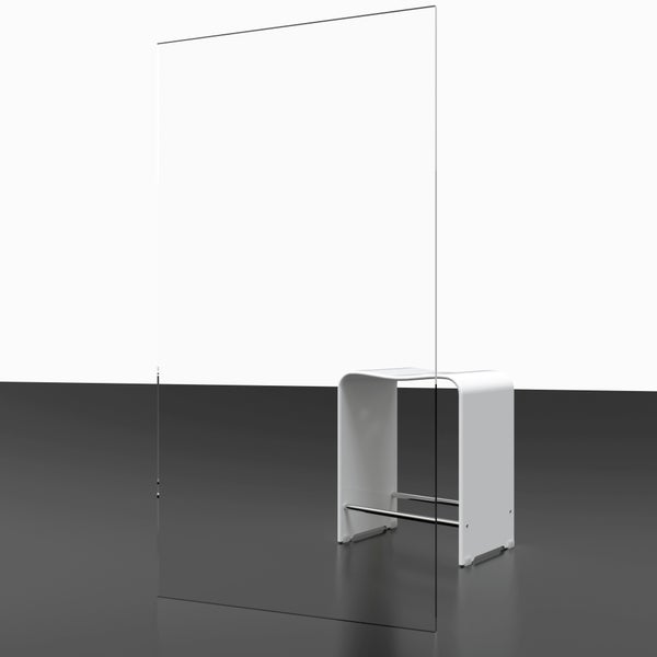 Badewannenaufsatz 3-teilig inkl. EKS, 127 x 140 cm