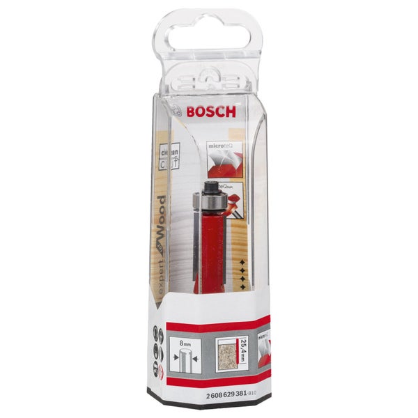 Bosch Nutfräser im durchsichtigen Kunststoffbehälter