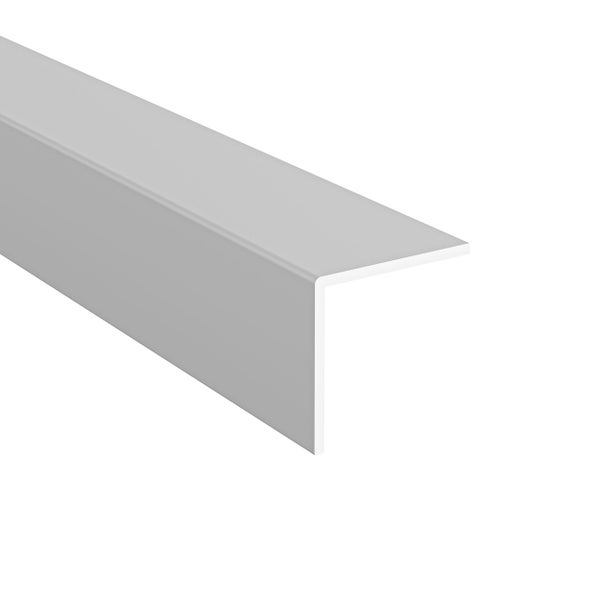 Winkelprofil aus Metall, L-Form.