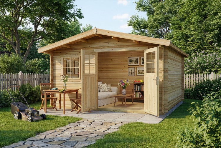 Nahaufnahme eines grünen Wacholders