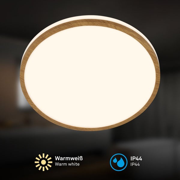 LED Deckenlampe Deckenleuchte Badlampe Spritzwasserschutz Warmweiß Bad