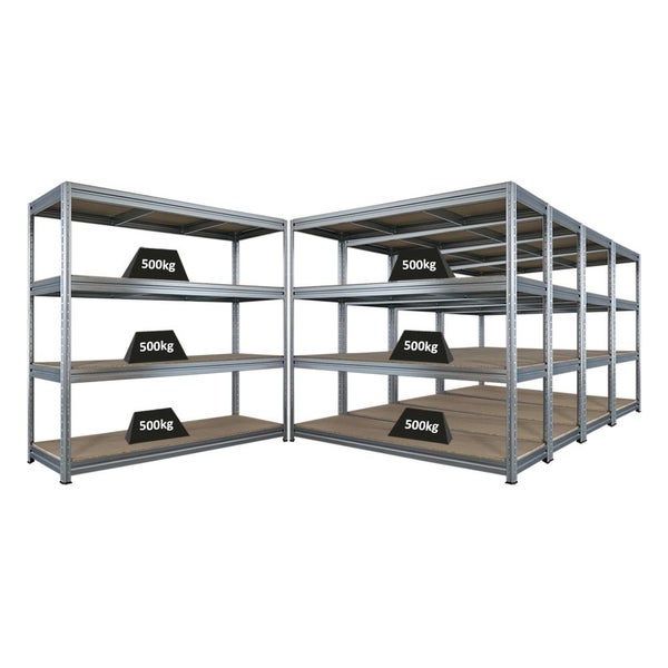 Regalsystem mit drei Ebenen und hoher Traglast