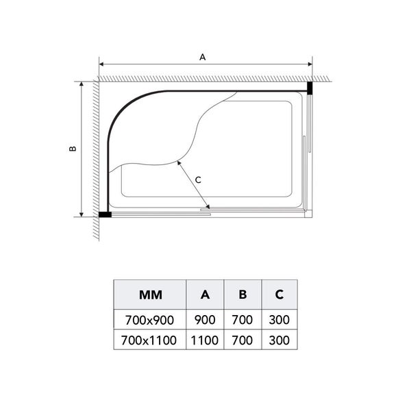 Abmessungen eines Teppichs mit einer Breite von 230 Zentimetern und einer Höhe von 160 Zentimetern