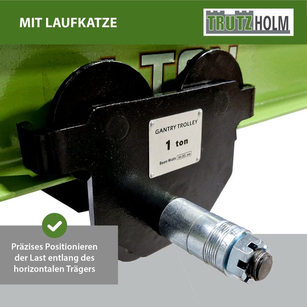 TrutzHolm Laufkatze mit einer Tonne Traglast