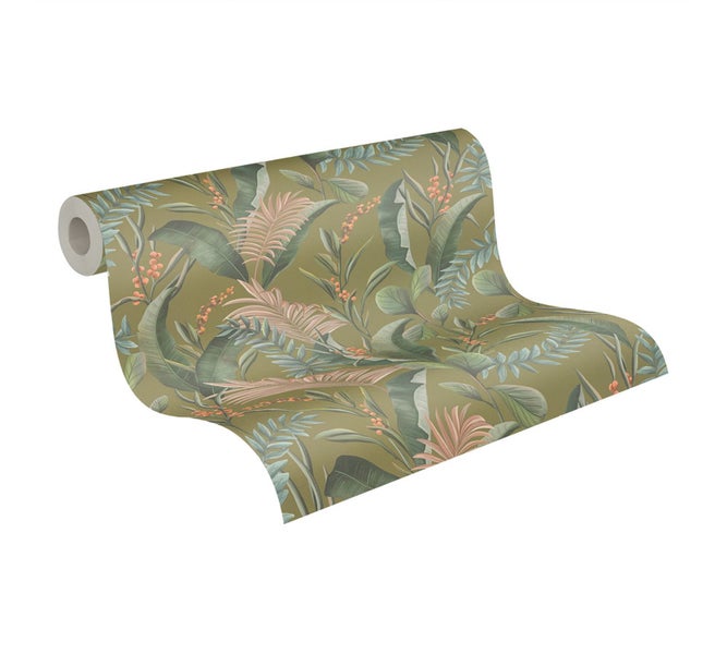 Tapetenrolle mit Dschungelmotiven