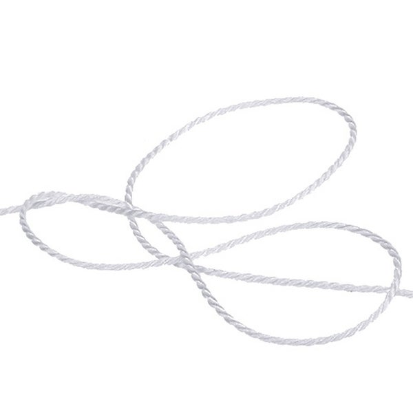 Weiße Nylonschnur