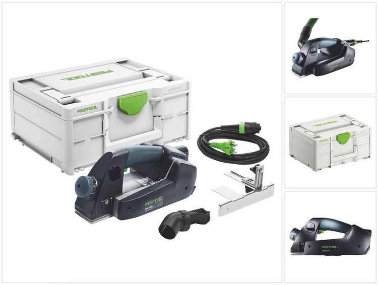 Festool EHL 65 EQ-Plus Einhandhobel 720 W 65 mm Hobelbreite + Systainer ( 576247 ) - Nachfolger von 576601