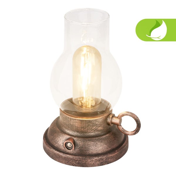 LED Tischlampe Akku LED Tischleuchte Dimmbar Kabellos Touch Warmweiß Terrasse