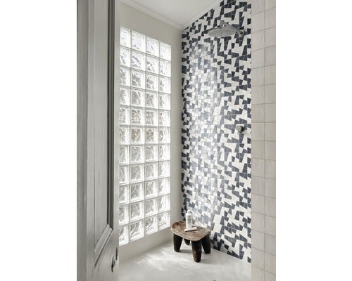 Wandfliese Marazzi Zellige Gesso glänzend 10x10cm