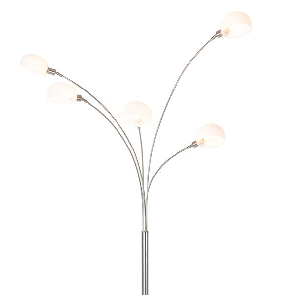 Stehleuchte mit fünf Lampen