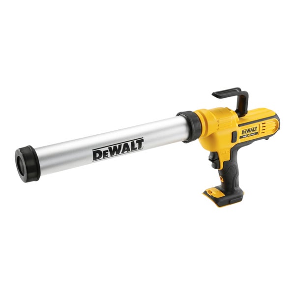 DeWalt 18 Volt Akku-Kartuschenpresse mit Aluminium-Zylinderrohr ohne Akku.
