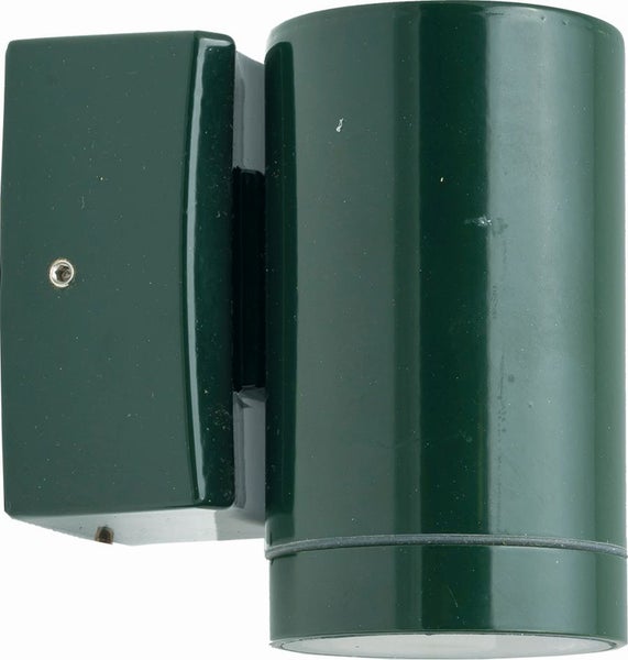 Grüne Außenleuchte