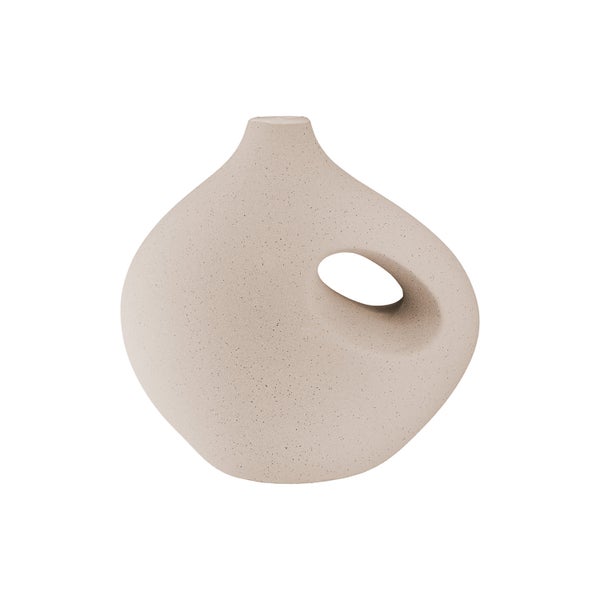 Vasen GILDE 2er Set RADON Dekovasen beige-grau Höhe 21cm Keramik