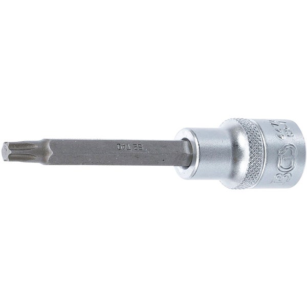 BGS Bit-Einsatz Länge 100 mm Antrieb Innenvierkant 12,5 mm (1/2) T-Profil (für Torx) T40 - 4472