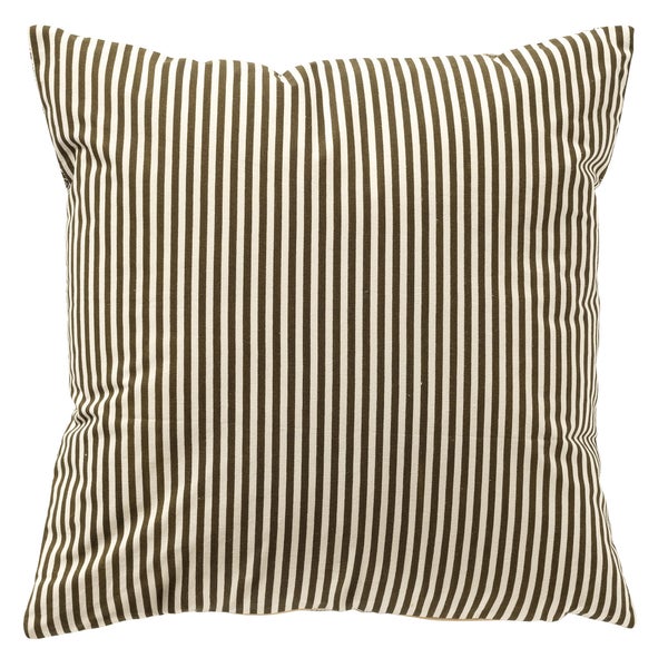 Dekokissen mit Streifenmuster