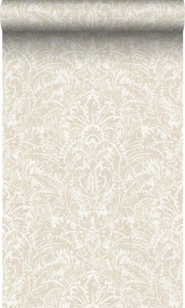 Origin Wallcoverings Tapete Ornamente Beige - 53 cm x 10,05 m - 347307